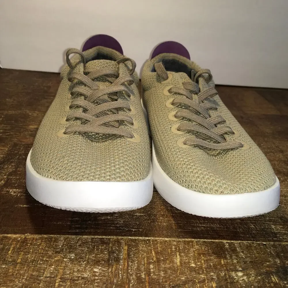 Allbirds Tree Pipers Sneaker Mens Beige Tan White 9 Casual Knit Everyday NWOT